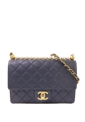 CHANEL Pre-Owned CC turn-lock shoulder bag - Blue