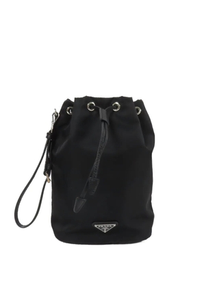 Prada Pre-Owned Re-Nylon clutch bag - Black