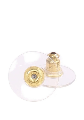 CHANEL Pre-Owned CC clover earrings - Gold