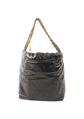 CHANEL Pre-Owned 22 quilted shoulder bag - Black