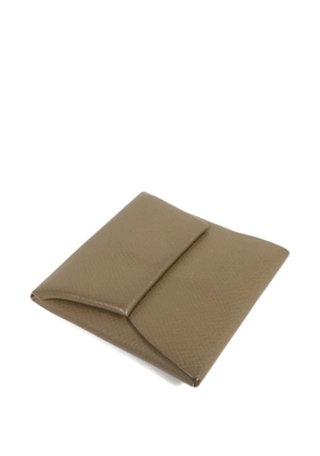 Hermès Pre-Owned Bastia Epsom wallet - Neutrals