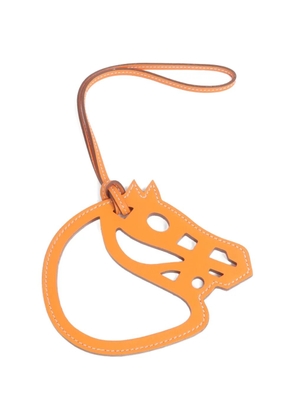 Hermès Pre-Owned Paddock bag charm - Orange