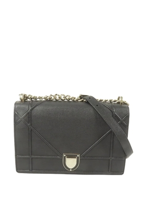 Christian Dior Pre-Owned Diorama leather shoulder bag - Black