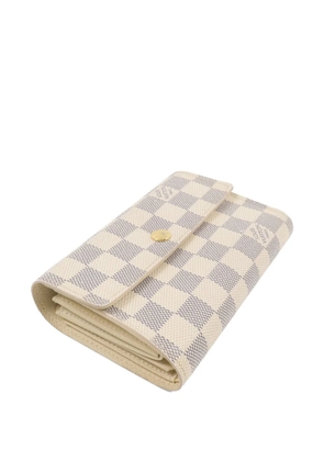 Louis Vuitton Pre-Owned Alexandra Damier Azur wallet - Neutrals