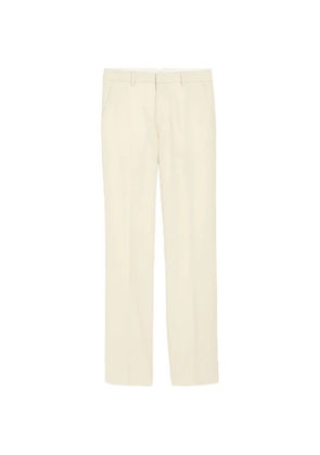 AMI Paris wool straight trousers - Neutrals