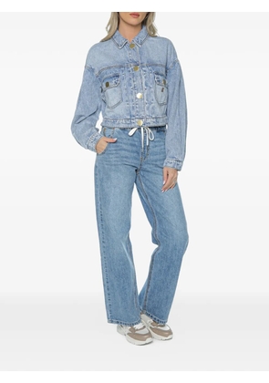 Armani Exchange button-up denim jacket - Blue