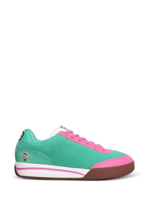Reebok x BBC perforated panelled sneakers - Green