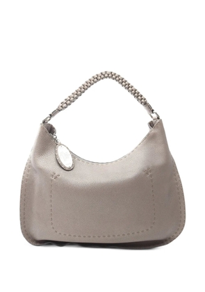 Fendi Pre-Owned 2000s Selleria braided shoulder bag - Grey