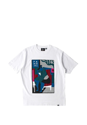BY PARRA Leaving Now graphic-print T-shirt - White