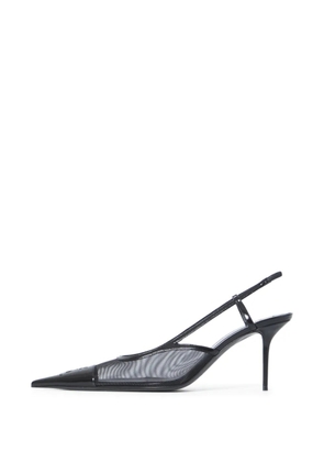 Saint Laurent Renée Cassandre slingback pumps - Black