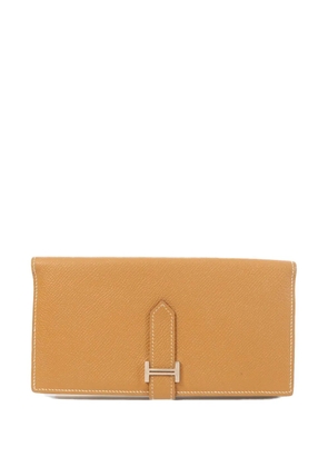 Hermès Pre-Owned Bearn Epsom leather wallet - Neutrals