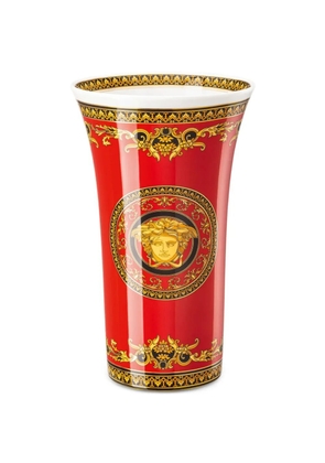 Versace Home Medusa Head-motif vase - Red