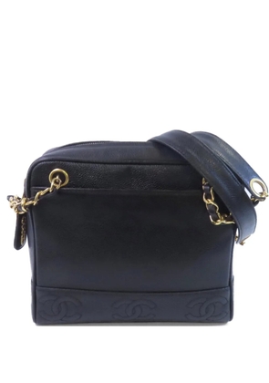 CHANEL Pre-Owned CC chain shoulder bag - Black