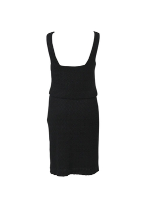 Missoni Pre-Owned V-neck sleeveless dress - Black