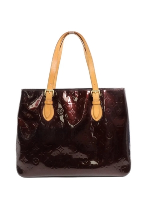 Louis Vuitton Pre-Owned Brentwood Monogram Vernis tote bag - Red
