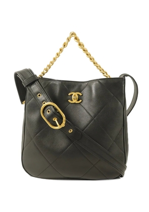CHANEL Pre-Owned Easy Mood CC turn-lock shoulder bag - Black