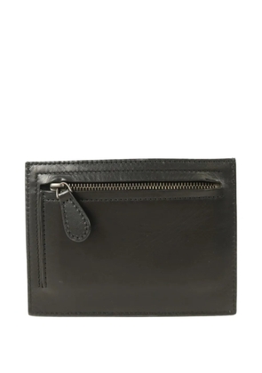 Bottega Veneta Pre-Owned Intrecciato card case - Black