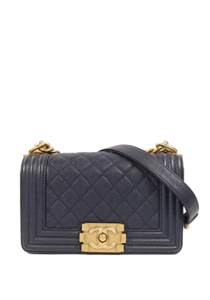 CHANEL Pre-Owned 20 Boy shoulder bag - Blue
