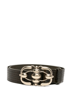 ISABEL MARANT croc-effect belt - Green