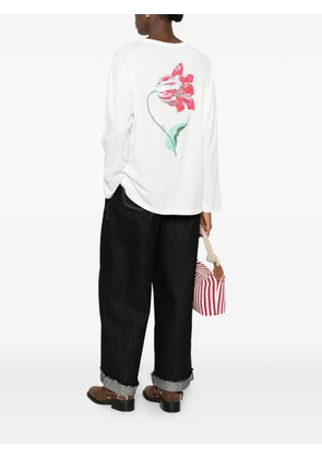 Kenzo Tulip printed T-shirt - White