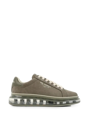 Karl Lagerfeld transparent-sole sneakers - Green