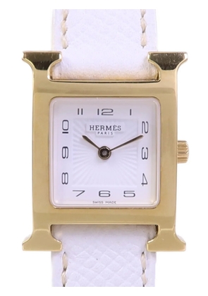 Hermès Pre-Owned H 21mm watch - White