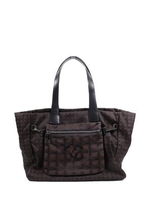 CHANEL Pre-Owned New Travel Line CC tote bag - Brown