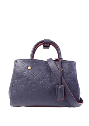 Louis Vuitton Pre-Owned BB Montaigne shoulder bag - Blue