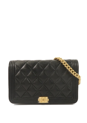 CHANEL Pre-Owned Boy CC shoulder bag - Black
