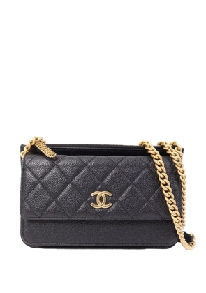 CHANEL Pre-Owned CC turn-lock shoulder bag - Black