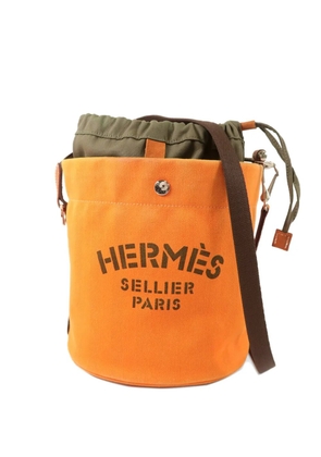 Hermès Pre-Owned Sac De Pansage Grooming bucket bucket bag - Orange