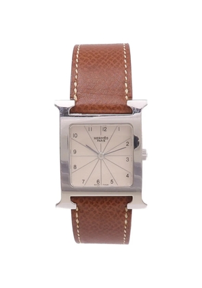 Hermès Pre-Owned square-case 26mm watch - Grey
