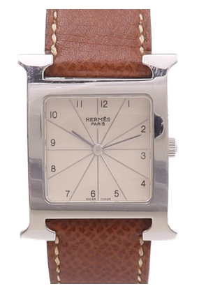 Hermès Pre-Owned square-case 26mm watch - Grey