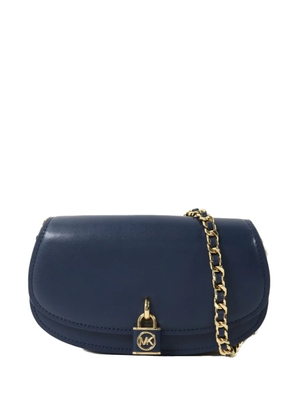 Michael Kors Vintage padlock-detail chain-strap shoulder bag - Blue