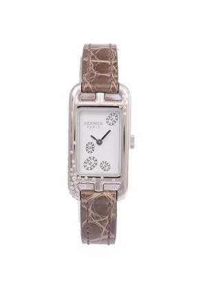 Hermès Pre-Owned Nantucket 17mm watch - White
