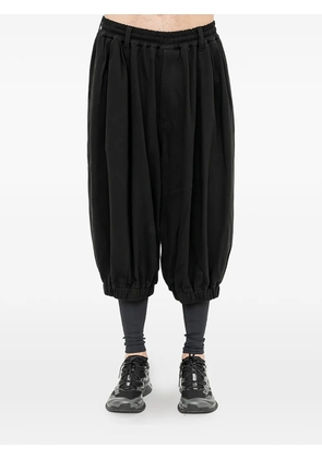 SONGZIO Bias Sarouel track pants - Black