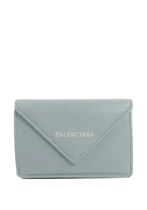 Balenciaga Pre-Owned tri-fold compact wallet - Blue