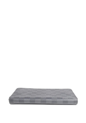 Louis Vuitton Pre-Owned Zippy Damier Graphite wallet - Black