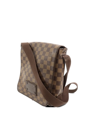 Louis Vuitton Pre-Owned PM Brooklyn Damier messenger bag - Brown