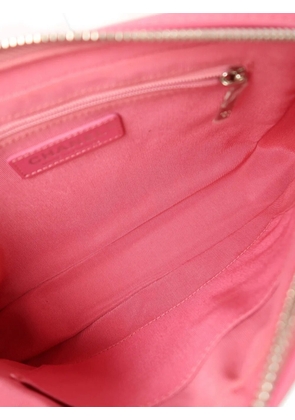 CHANEL Pre-Owned chevron-quilted chain-strap shoulder bag - Pink