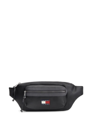 Tommy Hilfiger logo-patch belt bag - Black
