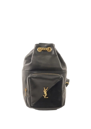 Saint Laurent Pre-Owned Jamie leather backpack - Black