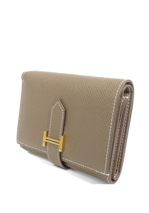 Hermès Pre-Owned 2024 Bearn compact wallet - Grey