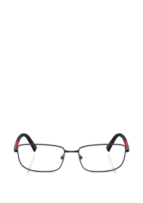 Prada Linea Rossa rectangle-frame glasses - Black