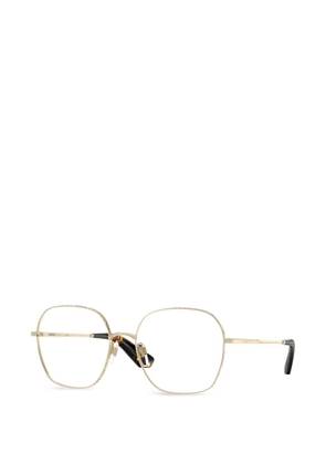Burberry geometric-frame glasses - Gold
