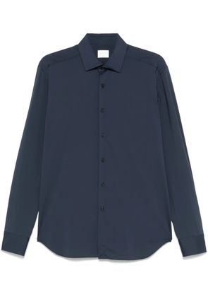 Xacus cutaway-collar shirt - Blue