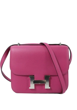 Hermès Pre-Owned Constance Evercolour shoulder bag - Pink