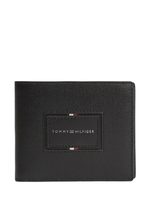 Tommy Hilfiger logo-patch bifold wallet - Black