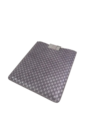 Gucci Pre-Owned GG microguccissima Ipad case - Grey