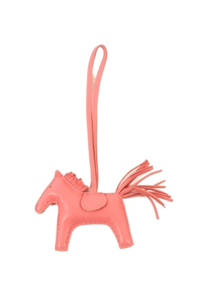 Hermès Pre-Owned PM Rodeo leather bag charm - Pink
